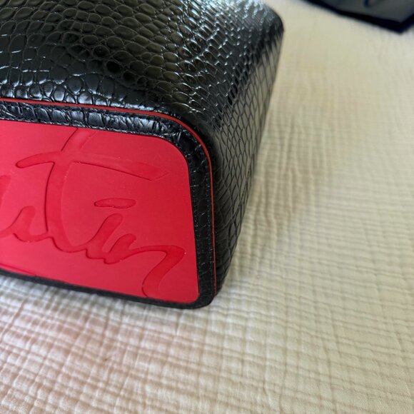 Christian Louboutin Cabarock Crocodile-embossed Leather Tote - Large - Picture 7 of 11